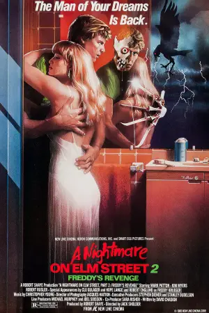Poster to the movie "A Nightmare on Elm Street Part 2: Freddy