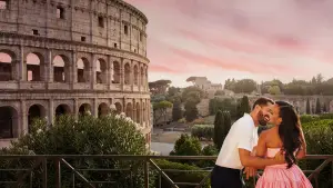 Backdrop to the movie "Meet Me in Rome" #757438