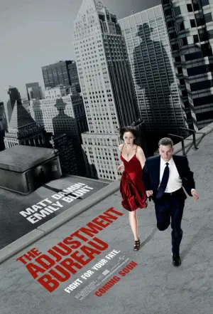 Poster to the movie "The Adjustment Bureau" #653355