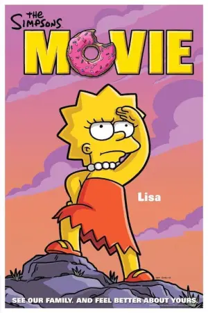 Poster to the movie "The Simpsons Movie" #595172