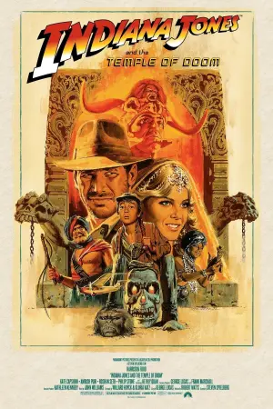 Poster to the movie "Indiana Jones and the Temple of Doom" #41838
