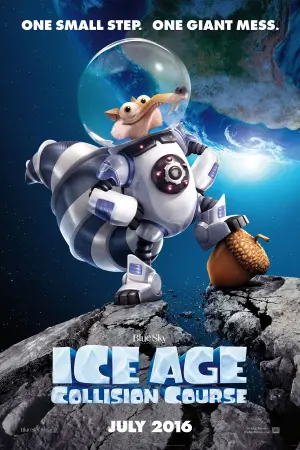 Poster to the movie "Ice Age: Collision Course" #591418