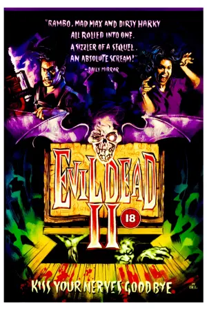 Poster to the movie "Evil Dead II" #207879