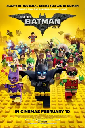 Poster to the movie "The Lego Batman Movie" #43478