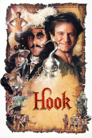 Poster to the movie "Hook" #619914
