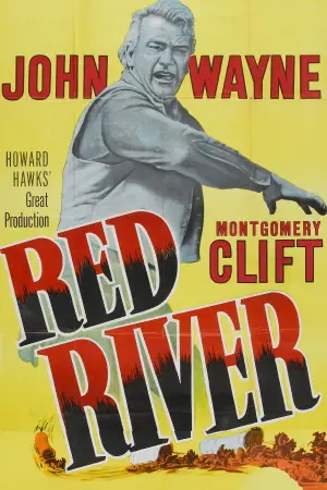 Poster to the movie "Red River" #727271