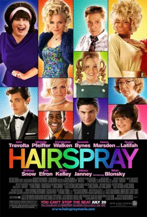 Poster to the movie "Hairspray" #862903