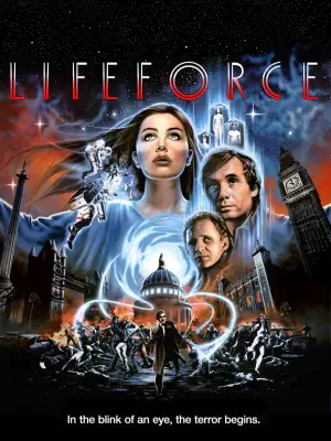 Poster to the movie "Lifeforce" #663023