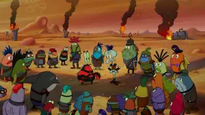 Backdrop to the movie "The SpongeBob Movie: Sponge Out of Water" #626933