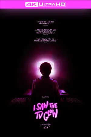 Poster to the movie "I Saw the TV Glow" #594512