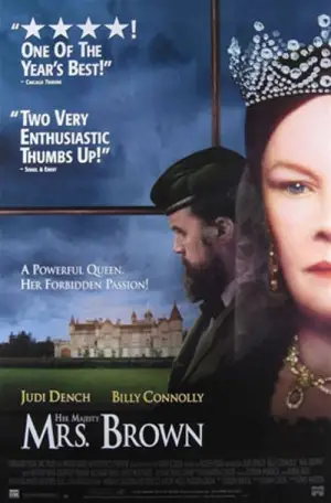 Poster to the movie "Mrs Brown" #696002