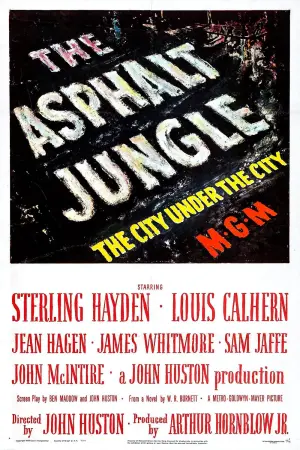 Poster to the movie "The Asphalt Jungle" #136930