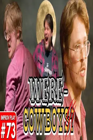 Movie poster "Were-Cowboys?"