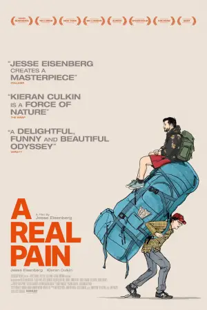 Poster to the movie "A Real Pain" #592828