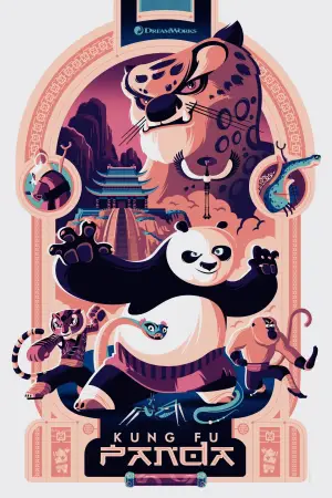 Poster to the movie "Kung Fu Panda" #569042