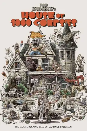 Poster to the movie "House of 1000 Corpses" #867834