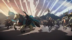 Backdrop to the movie "Game of Thrones - Conquest & Rebellion: An Animated History of the Seven Kingdoms" #378605