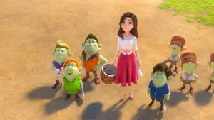 Backdrop to the movie "Red Shoes and the Seven Dwarfs" #754680