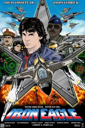Poster to the movie "Iron Eagle" #589379