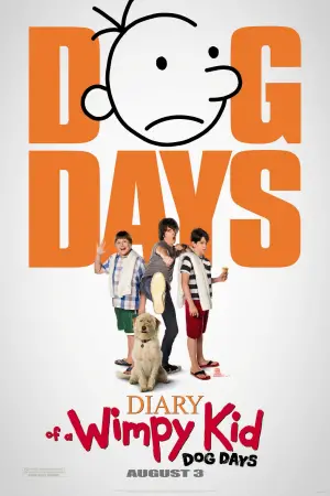 Poster to the movie "Diary of a Wimpy Kid: Dog Days" #506875