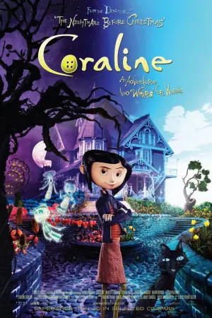Poster to the movie "Coraline" #522603