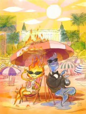 Poster to the movie "Elemental" #163329