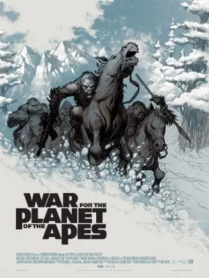 Poster to the movie "War for the Planet of the Apes" #586075