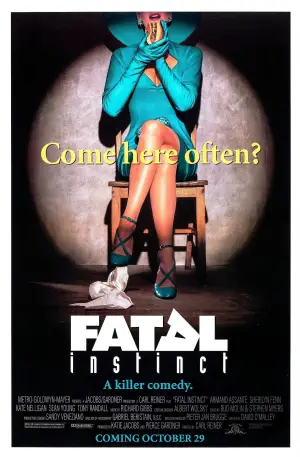 Poster to the movie "Fatal Instinct" #719780