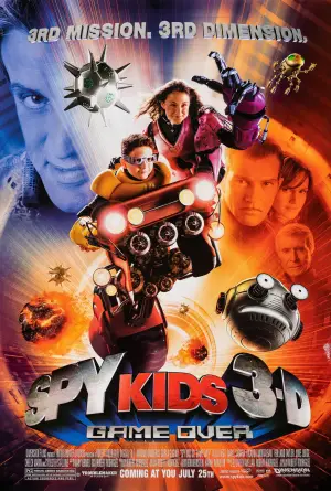 Poster to the movie "Spy Kids 3-D: Game Over" #686169