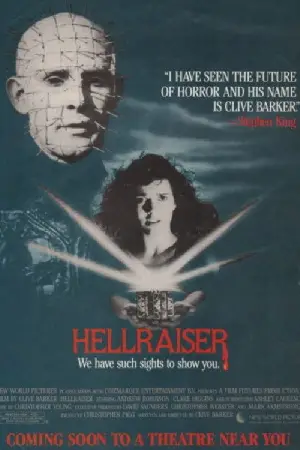 Poster to the movie "Hellraiser" #687889
