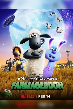 Poster to the movie "A Shaun the Sheep Movie: Farmageddon" #252051