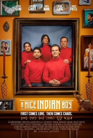 Poster to the movie "A Nice Indian Boy" #569872