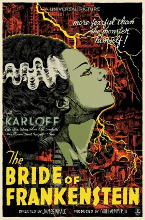 Poster to the movie "The Bride of Frankenstein" #897278