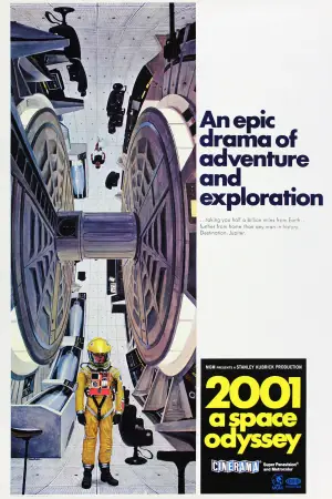 Poster to the movie "2001: A Space Odyssey" #565389