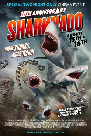 Poster to the movie "Sharknado" #684585