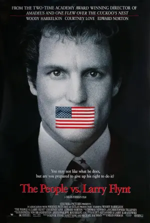 Poster to the movie "The People vs. Larry Flynt" #250549