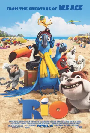 Poster to the movie "Rio" #41335