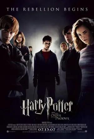 Poster to the movie "Harry Potter and the Order of the Phoenix" #10237