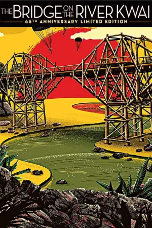 Poster to the movie "The Bridge on the River Kwai" #185447