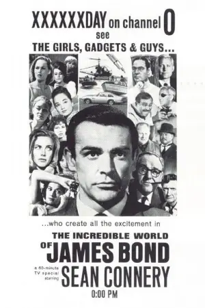 Poster to the movie "The Incredible World of James Bond" #937373