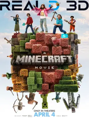 Poster to the movie "Minecraft" #530688