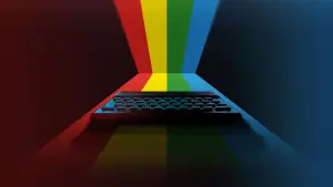 Backdrop to the movie "The Rubber-Keyed Wonder - 40 Years of the ZX Spectrum" #855004