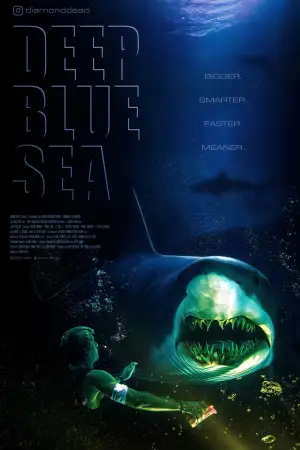 Poster to the movie "Deep Blue Sea" #683495