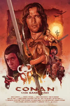 Poster to the movie "Conan the Barbarian" #624593