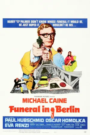 Poster to the movie "Funeral in Berlin" #364778