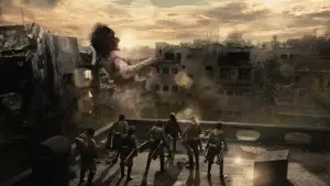 Backdrop to the movie "Attack on Titan" #667273