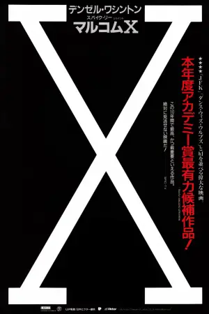 Poster to the movie "Malcolm X" #807133