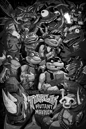 Poster to the movie "Teenage Mutant Ninja Turtles: Mutant Mayhem" #166858