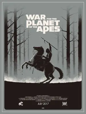 Poster to the movie "War for the Planet of the Apes" #586040