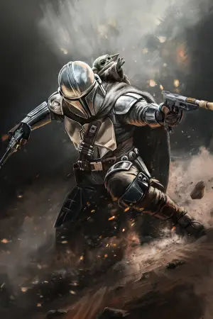 Poster to the movie "The Mandalorian & Grogu" #813471